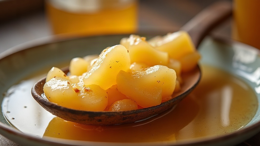 Asian Pears in Raw Honey: A First-Timer's Probiotic Spoon Sweet