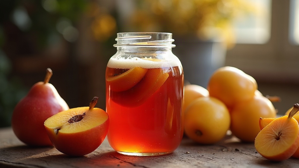Fermenting Quince Into a Floral Autumn Wine Before First Frost