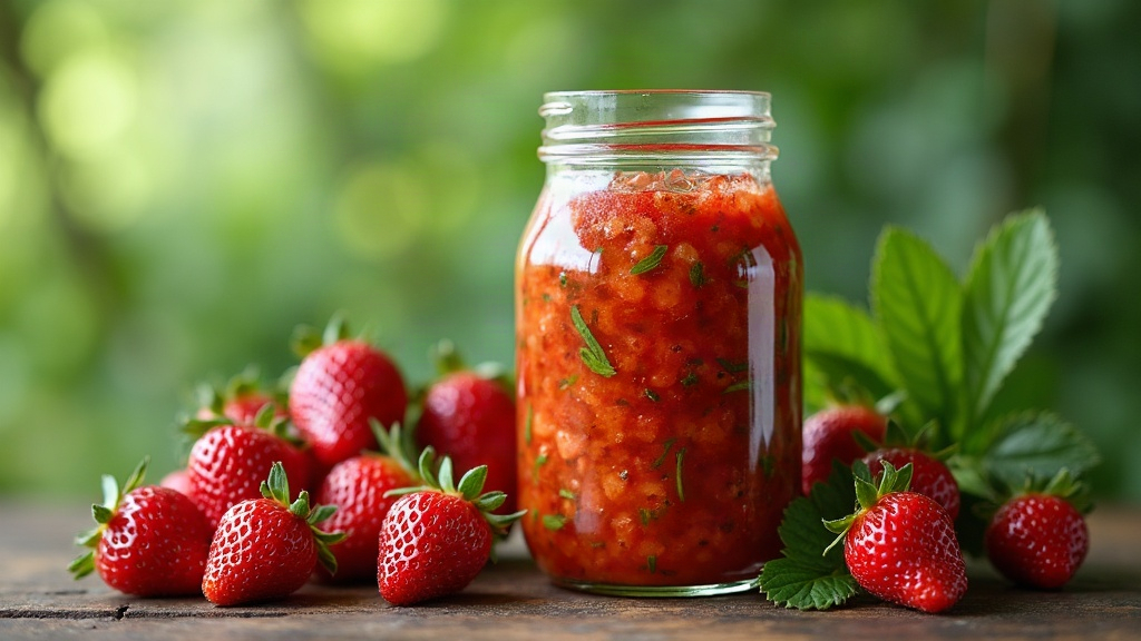 Lacto-Fermenting Green Strawberries: A Spring Savory Condiment